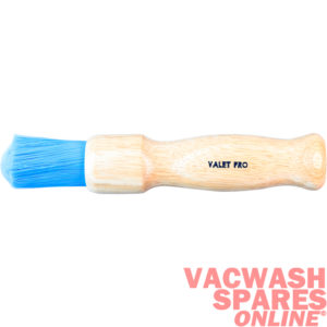 ValetPro Chemical Resistant Blue Tip Brush (Wooden)