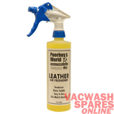 Poorboys World Leather Scent Spray Air Freshener 473ml