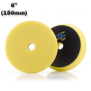 Shinemate Yellow 150mm Flat Foam Medium Cut Pad